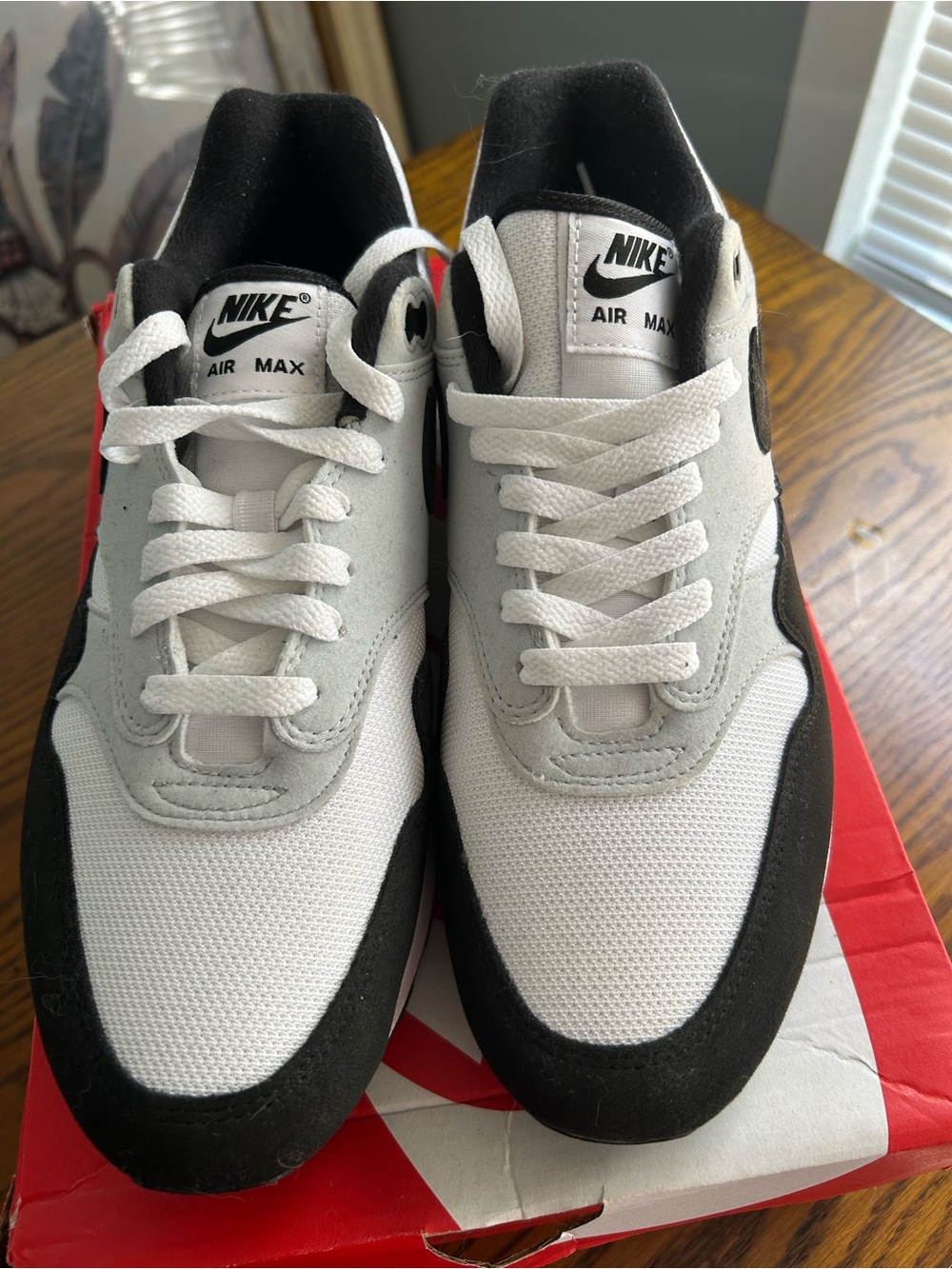 Nike Men’s Air Max— White and Black - Picture 2 of 5